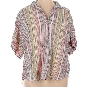 Pilcro Multicolor Striped Blouse